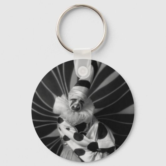 glimlach, de gelukkigste clown sleutelhanger (Voorkant)