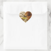 glimlach Dog Hart Sticker (Tas)
