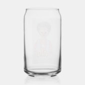 Glimlach drink glas (Achterkant)