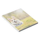 glimlach, een goede laptop voor het leven notitieblok (Schuin)