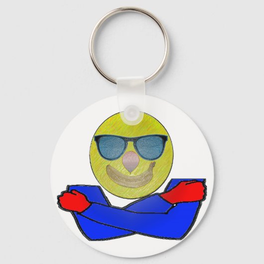 Glimlach en knuffels sleutelhanger (Achterkant)