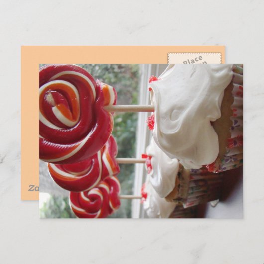 GLIMLACH EVEN BRIEFKAART (Voorkant / Achterkant)