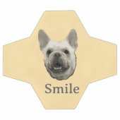 Glimlach Franse Bulldog Beige Voetbal (Enkel)