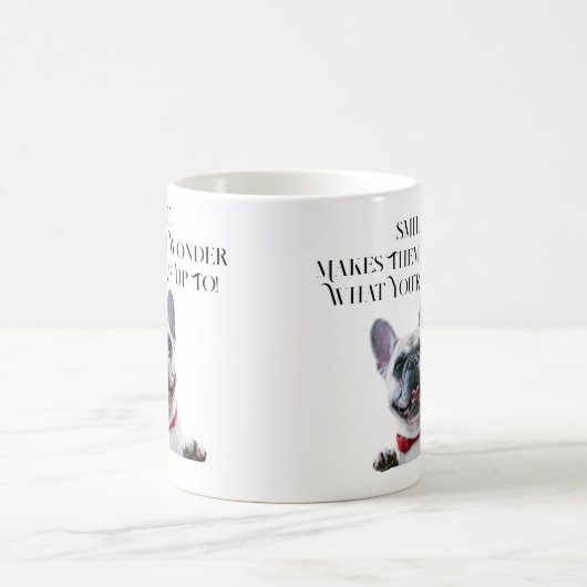 Glimlach Franse Bulldog - Mok (Center)