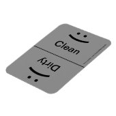 Glimlach/Frons - Donkergrijs Magneet (Linkerzijde)