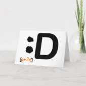 Glimlach… Geweldige Kaart (Voorkant)