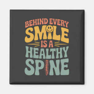 Glimlach gezond ruggengraat Chiropractor Quote Des Magneet