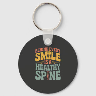 Glimlach gezond ruggengraat Chiropractor Quote Des Sleutelhanger