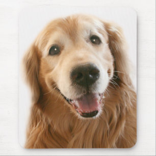 Glimlach Golden Retriever Muismat