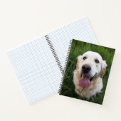 Glimlach Golden Retriever Notitieboek (Binnen)