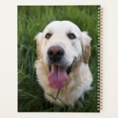 Glimlach Golden Retriever Planner (Achterkant)