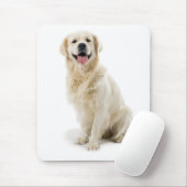 Glimlach Golden Retriever Puppy Mousepad Muismat (Met muis)