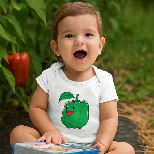 Glimlach Green Bell Pepper Romper