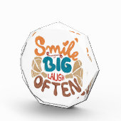 Glimlach Grote Lach Vaak: Vrolijk Fotoblokken (Rechts)