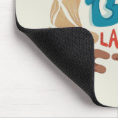 Glimlach Grote Lach Vaak: Vrolijk Muismat (Hoek)