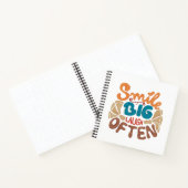 Glimlach Grote Lach Vaak: Vrolijk Notitieboek (Binnen)