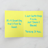 Glimlach, Hallo! Kaart (Binnen)