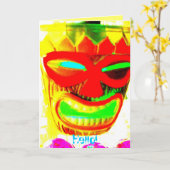 Glimlach, Hallo! Kaart (Gele Bloem)