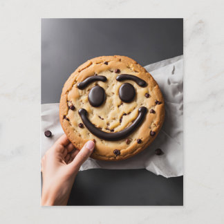Glimlach, het is Cookie Time! Briefkaart