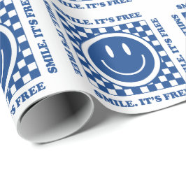 Glimlach Het Is Gratis Cadeaupapier