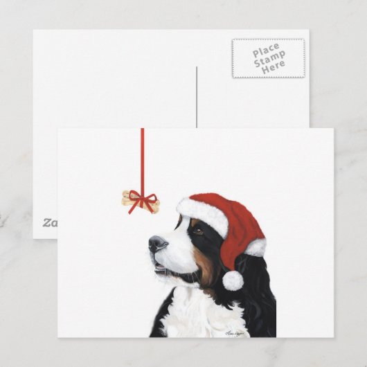 Glimlach Het is Kerstmis Feestdagenkaart (Voorkant / Achterkant)