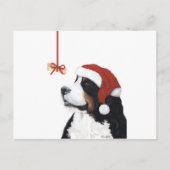 Glimlach Het is Kerstmis Feestdagenkaart (Voorkant)