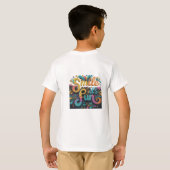 Glimlach Het is leuk T-shirt (Achterkant volledig)