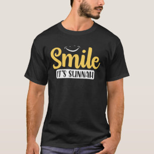 Glimlach Het is Soennah Islamitisch Moslim Arabisc T-shirt