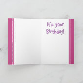 Glimlach! Het is Uw Verjaardag! De leuke Kaart van (Binnen)