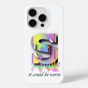 Glimlach, het kan nog erger iPhone 15 pro case