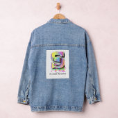 Glimlach, het kan nog erger denim jacket (Hangar)