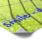 glimlach - het past bij je poster (Hoek)