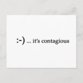 Glimlach, het zijn besmettelijke briefkaarten (Voorkant)