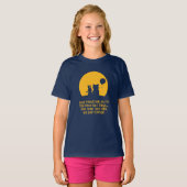 Glimlach, hoop, moed t-shirt (Voorkant volledig)