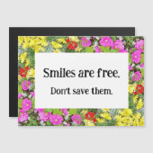 glimlach is vrij (Voorkant / Achterkant)