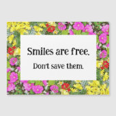 glimlach is vrij (Voorkant)