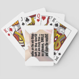 glimlach is vrij pokerkaarten