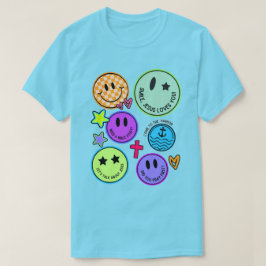 Glimlach, Jezus houdt van je T-shirt