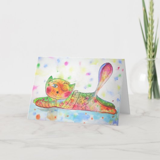 glimlach kaart (Voorkant)