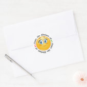 GLIMLACH Keuken Sticker - SRF (Envelop)