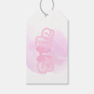 Glimlach label cadeaulabel