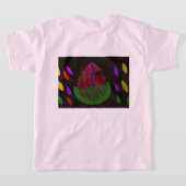 Glimlach meer op Pasen T-shirt (Laag Achter)