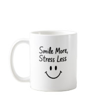 Glimlach meer, stress minder doedel ontwerp