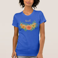 Glimlach met bloemen