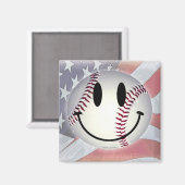 GLIMLACH OP DE WORLD SERIES MAGNEET (Voorkant / Achterkant)