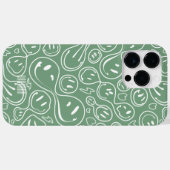 Glimlach Patroon Sage Bruidsmeisje Groomsmen Moder Case-Mate iPhone Case (Achterkant (horizontaal))