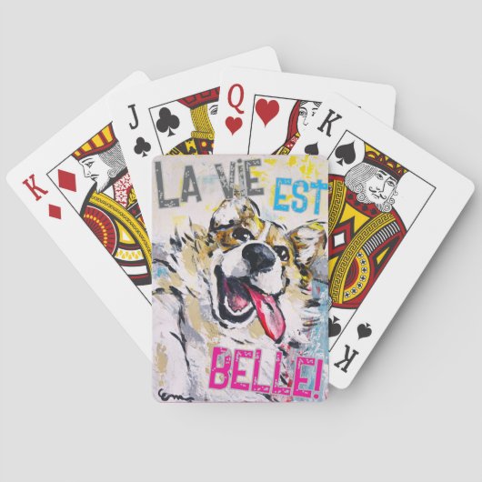 Glimlach Pokerkaarten (Achterkant)