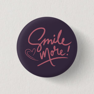Glimlach  ronde button 3,2 cm