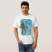 glimlach shirt. t-shirt (Voorkant volledig)