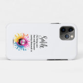 Glimlach, sociaal en sarcastisch design Case-Mate iPhone case (Achterkant (horizontaal))